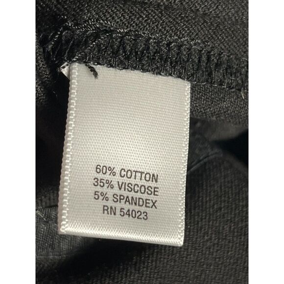 Banana Republic Sloan Mini Pencil Skirt High Waisted Pocket Black Womens Size 8 - Picture 11 of 13